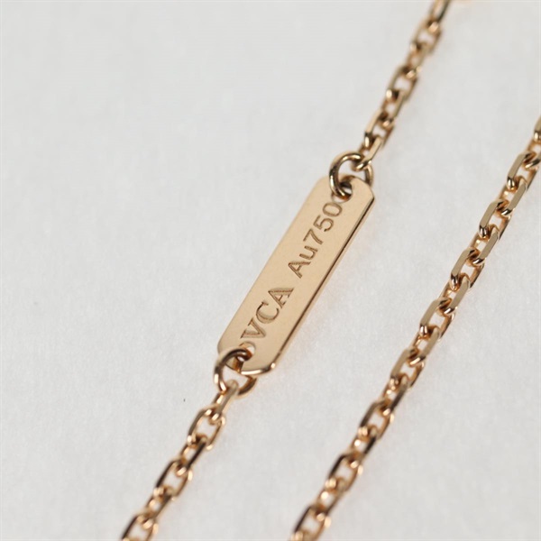 Van Cleef & Arpels ヴィンテージ アルハンブラ ネックレス ゴールド 750YGの画像6