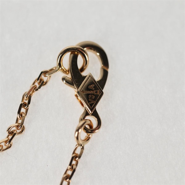 Van Cleef & Arpels ヴィンテージ アルハンブラ ネックレス ゴールド 750YGの画像13