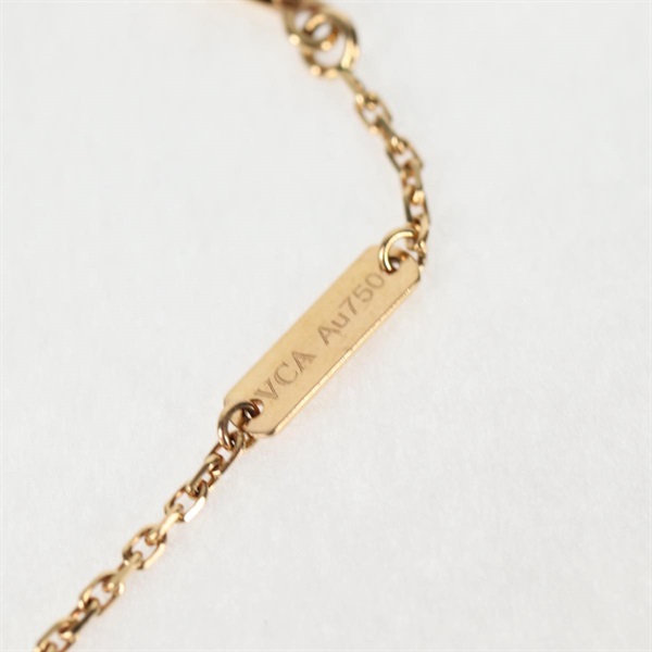 Van Cleef & Arpels ヴィンテージ アルハンブラ ネックレス イエローゴールド イエロー 750YG イエローマザーオブパールの画像11