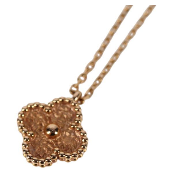 Van Cleef & Arpels スウィート アルハンブラ ネックレス イエローゴールド 750YGの画像2
