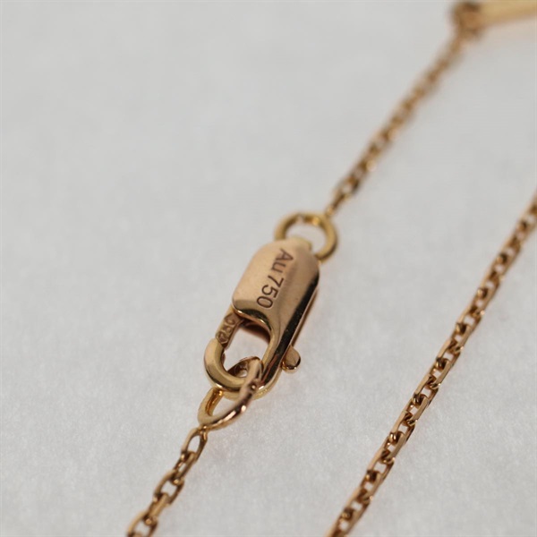 Van Cleef & Arpels スウィート アルハンブラ ネックレス イエローゴールド 750YGの画像5