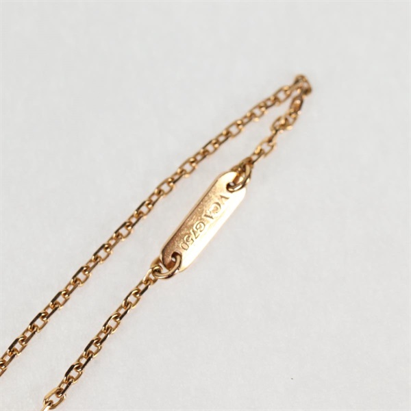 Van Cleef & Arpels スウィート アルハンブラ ネックレス イエローゴールド 750YGの画像6