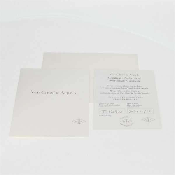 Van Cleef & Arpels スウィート アルハンブラ ネックレス イエローゴールド 750YGの画像7