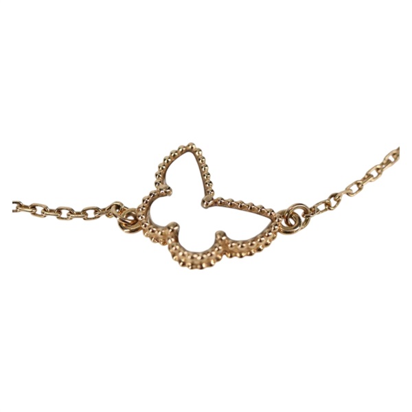 Van Cleef & Arpels スウィート アルハンブラ パピヨン ブレスレット イエローゴールド ホワイト 750YG マザーオブパールの画像1