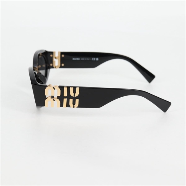 MIU MIU サングラス グリンプス SMU11W ブラック プラスチックの画像3