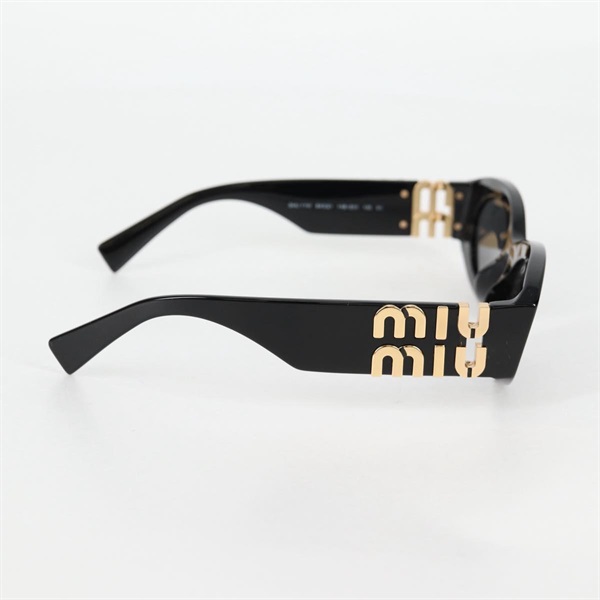 MIU MIU サングラス グリンプス SMU11W ブラック プラスチックの画像4