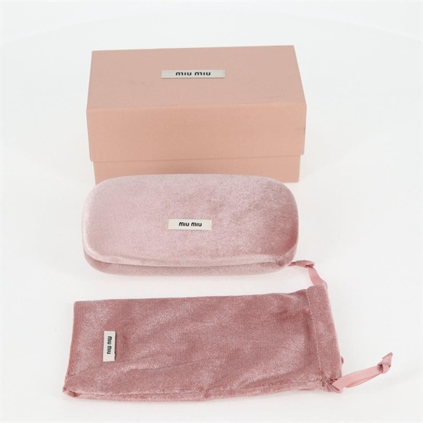 MIU MIU サングラス グリンプス SMU11W ブラック プラスチックの画像10