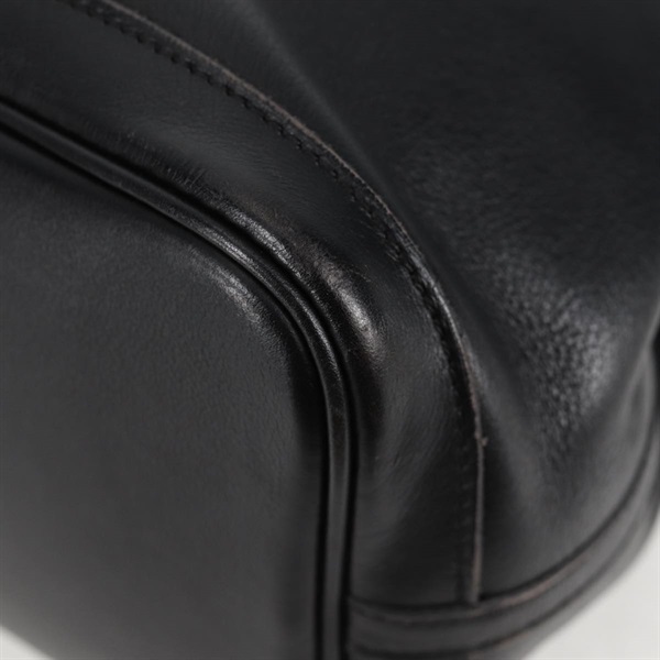 HERMES ガーデンパーティ ツイリーTPM 2005年 □I ハンドバッグ ノワール シルバー ヴォーガリバーの画像6