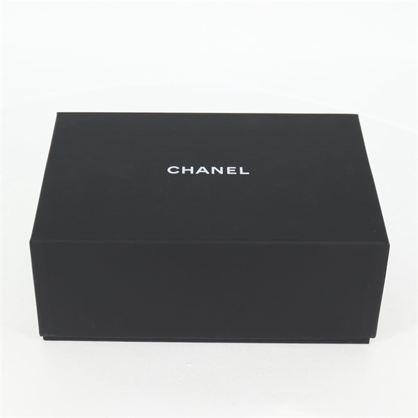 CHANEL マトラッセ ショルダーバッグ ブラック ゴールド キャビアスキンの画像12