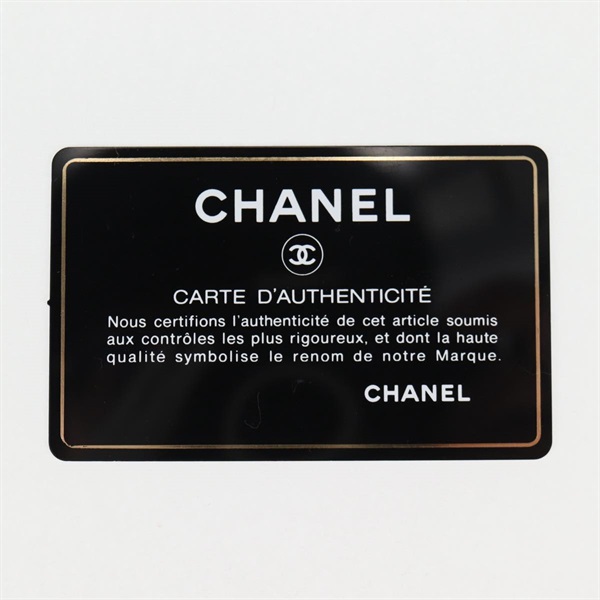 CHANEL ドーヴィル チェーントート ラージショッピング 2019年 トートバッグ ネイビー キャンバスの画像9