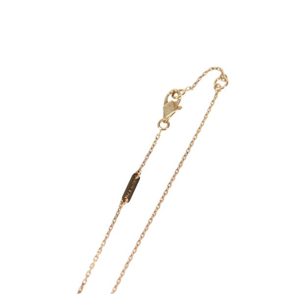 Van Cleef & Arpels スウィート アルハンブラ ネックレス イエローゴールド ホワイト 750YG マザーオブパールの画像3