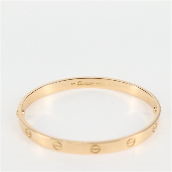 Cartier ラブ ブレスレット バングル 19 イエローゴールドールド 750YGの画像3