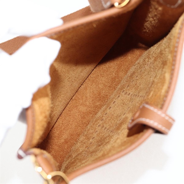 HERMES エヴリン TPM 2022年 U ショルダーバッグ ゴールド ゴールド トリヨンクレマンスの画像9