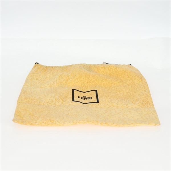 FENDI マンマバゲット ズッカー ショルダーバッグ ブラウン シルバー キャンバスの画像9