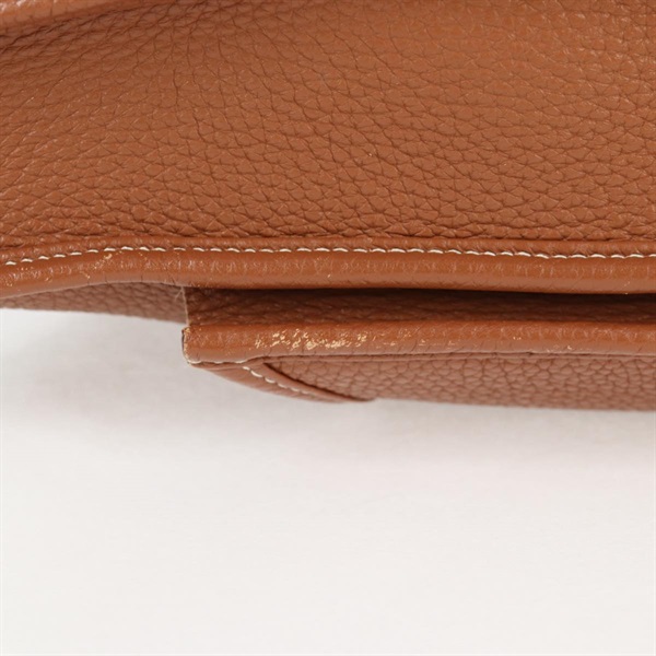 HERMES エヴリン3 PM 2011年 □O ショルダーバッグ ゴールド シルバー トリヨンクレマンスの画像4