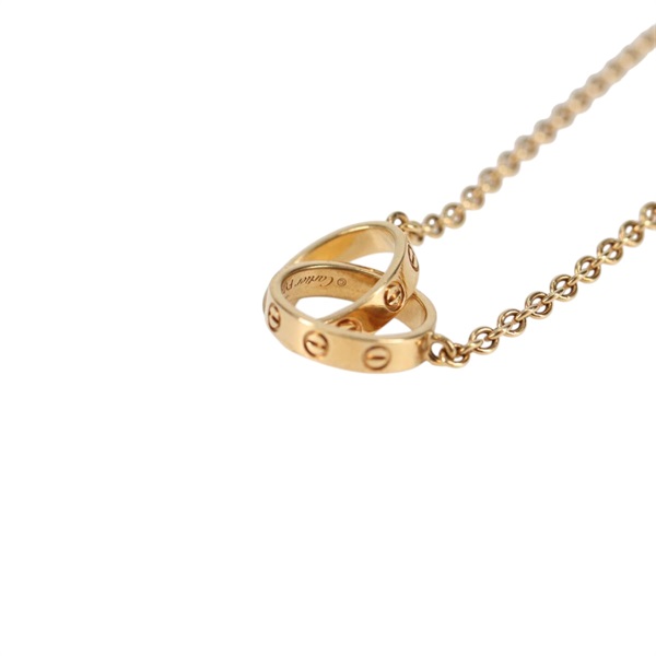 Cartier ベビー ラブ ネックレス イエローゴールド 750YGの画像2